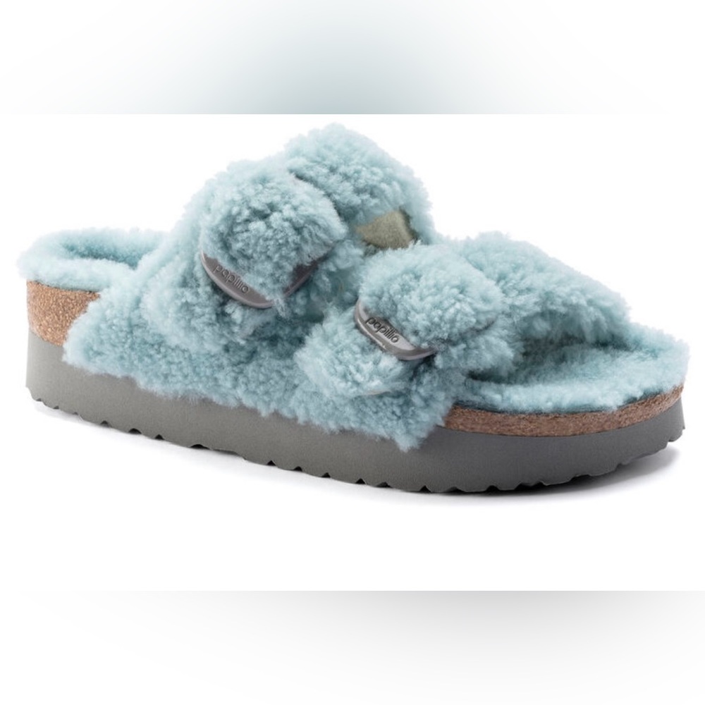 Birkenstock Arizona Big Buckle Shearling New